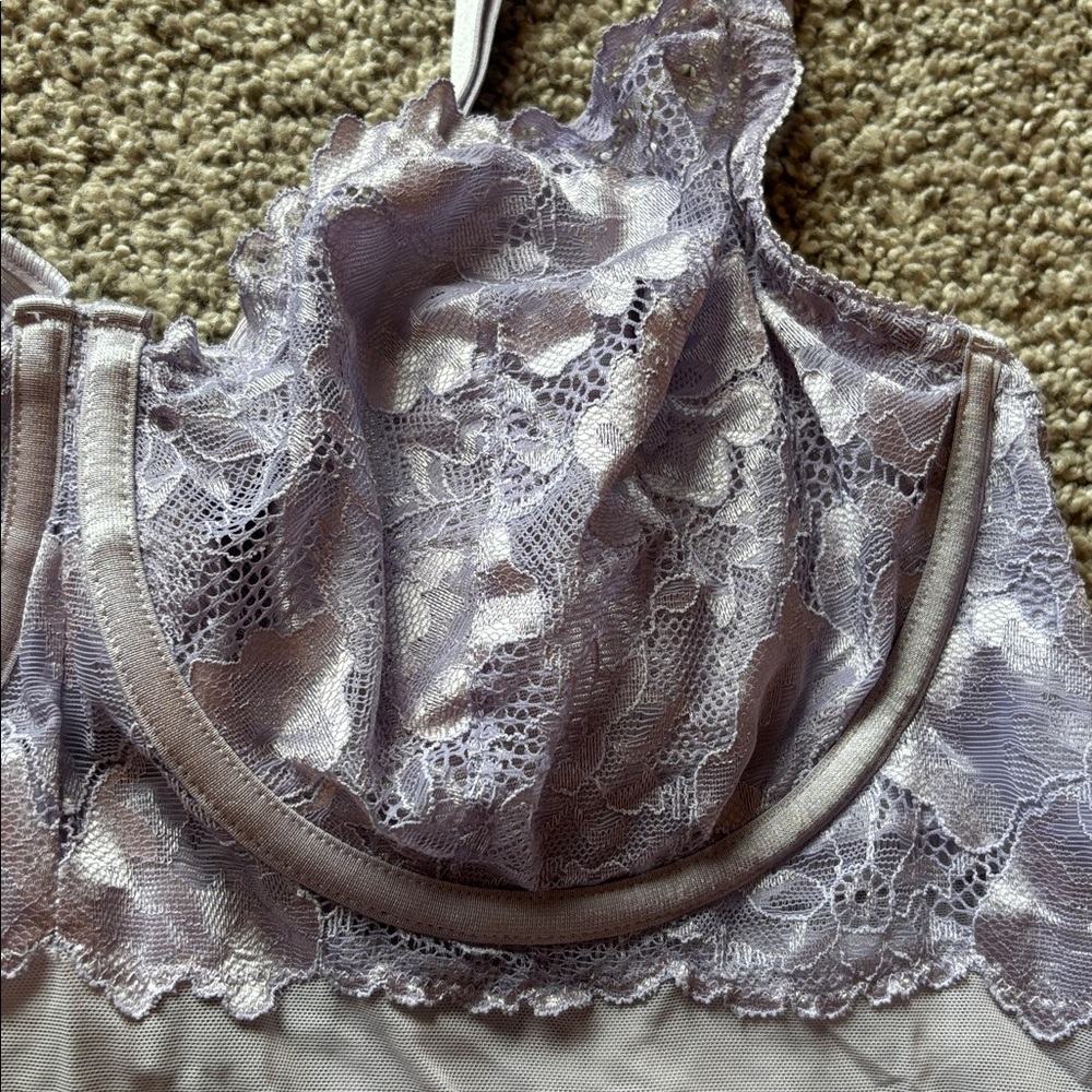 Purple Lace Lingerie - Picture 3 of 7